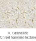 Chisel hammer texture facade